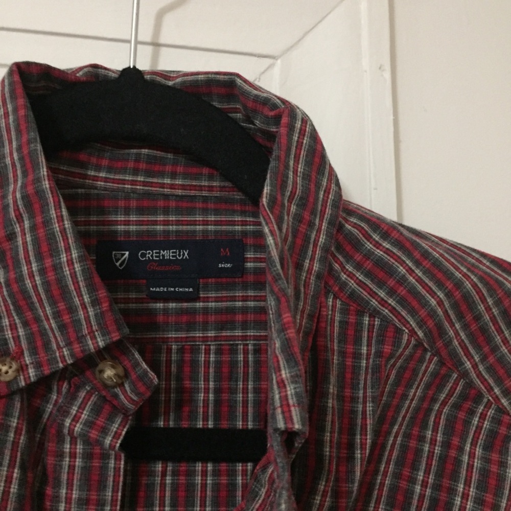 Plaid Cremieux Classic Button Down